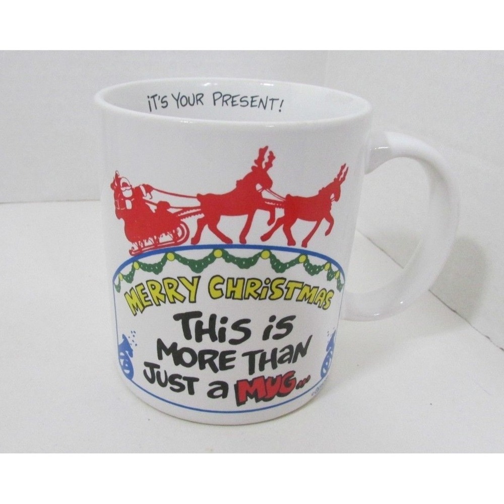 Merry Christmas This‎ is more than just a mug it's also your gift Coffee Cup